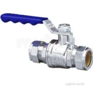 Prestex Pb300 Brass Cxc Ball Valves -  Prestex Pb300 Cxc Brass Ball Valve Blue 42