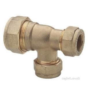 Prestex Compression Fittings -  Prestex Dr50d Reb Tee 22x15x15 788008