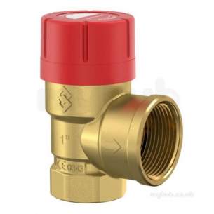 Flamco Sealed System Equipment -  Flexcon Prescor 1 Inch Fi Safety Valve