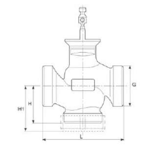 Johnson Ball Valves -  Johnson Control Globe Valve 3way Mixing Dn15 Kvs1 Pn16 Vgs8a4w1n