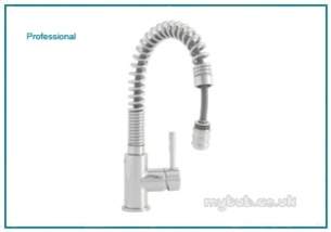 Astracast Brassware -  Prof Tp0700 Pull Out Monobloc Tap Ch