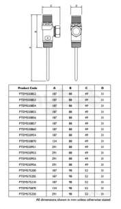 Rwc Pressure and Temperature Relief Valves -  Rwc Press And Temp Relief Valve 10 Bar 22