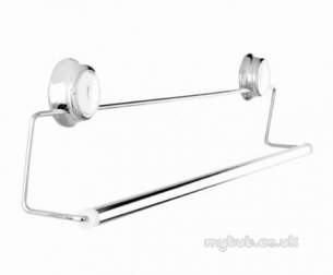 Croydex Bathroom Accessories -  Twist N Lock Qm322641 Towel Rail 20