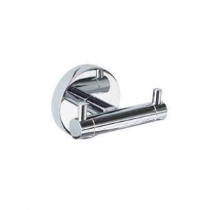 Croydex Bathroom Accessories -  Britannia Double Robe Hook Flexi Fix Qm589141