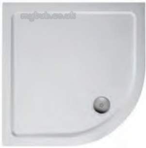 Trevi Showerworld Shower Trays -  Ideal Standard Idealite L6326 Tray Quad 800mm Lp Ft Wh L632601