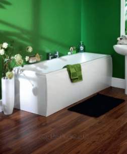 Eastbrook Baths -  23.5501 Quantum 1700x750 Plain Carronite Wh