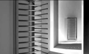 Quinn Sofia Designer Towel Rails -  Quinn Sofia Straight 1520x650mm Qtz01c Chrome