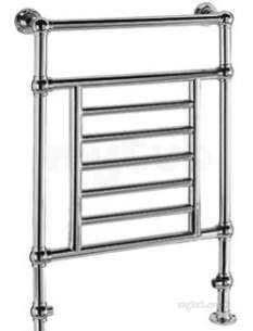Quinn Verona Designer Towel Rails -  Quinn Verona Floor Mounted 955x675mm Qcl201c Chrome