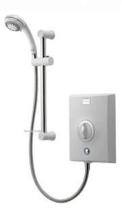 Aqualisa Electric Showers -  Aqualisa Qze8501 Quartz Electric 8.5kw Chrome Plated
