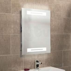 Roper Rhodes Accessories -  Radiance Backlit Mirror With Shelves