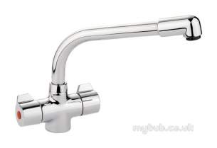 Rangemaster Brassware -  Aquadisc Tad2 Mixer Tap Chrome Tad2cm/