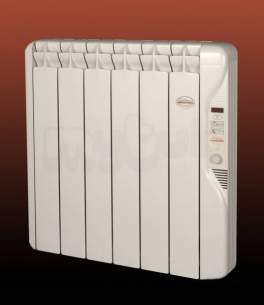 ELNUR Electrical Designer Radiators -  Elnur Rf10e 1.25kw Electric Radiator 24hr Digital Control White