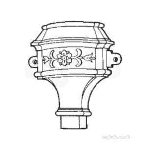 Hargreaves Sand Cast Rainwater -  Hargreaves H91 Head - Rh91