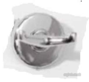 Roper Rhodes Accessories -  Roper Rhodes Wessex 3520.02 Robe Hook Chrome