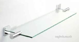 Roper Rhodes Accessories -  Degree 551202 Clear Glass Shelf 5512.02
