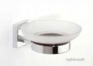 Roper Rhodes Accessories -  Degree 551402 Frosted Soap Dish 5514.02