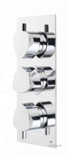 Roper Rhodes Showers -  Concealed In-line Triple Contrl Express