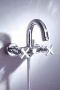 Roper Rhodes Taps -  Roper Rhodes Aero T554502 Bsm Wall Mounted