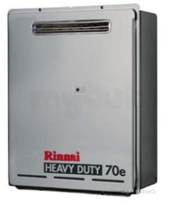 Rinnai Range Of Gas Wall and Water Heaters -  Rinnai Infinity 70e Water Heater Ng W70evr-nat