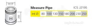 Rite Vent B Vent -  Ritevent Ics 130mm Measuring Pipe