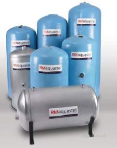 Rm Aqua Stel Stainless Steel Clyinders -  Rm 1050 X 450 Aquastel Ind Horz Vented Cyl