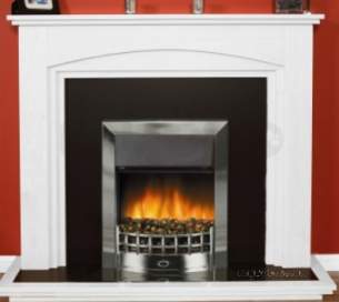 Rob Willey and Grateglow Electric Fires -  Rw Supereco Classic Ii Electric Chrome
