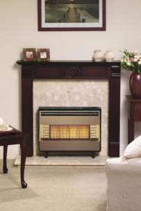 Robinson Willey Gas Fires and Wall Heaters -  Rob Willey Firegem Visa Brown Ng