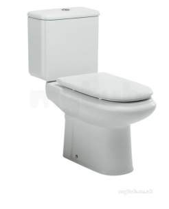 Roca Sanitaryware and Accessories -  Roca Dama Box Rim Wc Pan Ho White