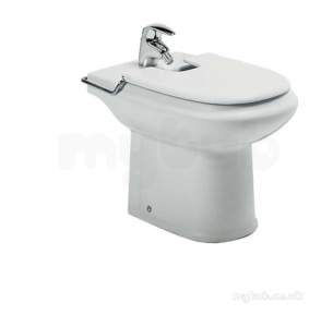 Roca Sanitaryware and Accessories -  Roca Dama Floor Standing One Tap Hole Bidet White