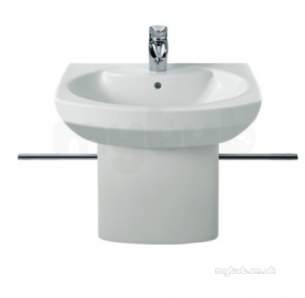 Roca Sanitaryware -  Roca Senso Towel Rail Chrome To Suit Semi Ped