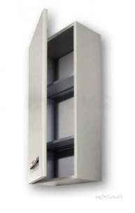 Roca Furniture and Vanity Basins -  Roca The Gap 344x200mm Right Hand Column Unit M/grp