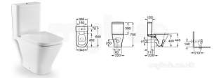 Roca Sanitaryware -  Roca The Gap Cc Cistern 341470000