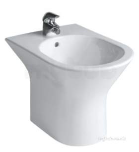 Roca Sanitaryware and Accessories -  Roca Nexo Floor Standing One Tap Hole Bidet White