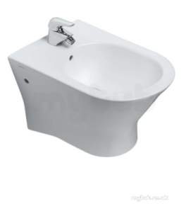 Roca Sanitaryware and Accessories -  Roca Nexo Wall Hung One Tap Hole Bidet White