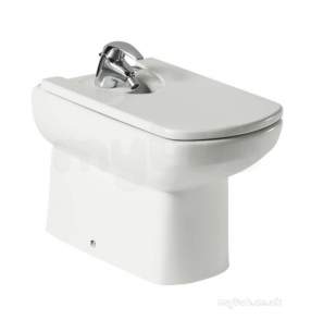 Roca Sanitaryware -  Roca Senso Compact F/s One Tap Hole Btw Bidet White