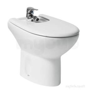 Roca Sanitaryware and Accessories -  Roca Laura Floor Standing One Tap Hole Bidet White