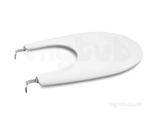 Roca Sanitaryware and Accessories -  Roca Laura Bidet Cvr White C/w Chrome Hinges