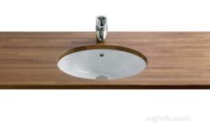 Roca Sanitaryware and Accessories -  Roca Neo Selene 510 In Or Under Countertop Basin Wh