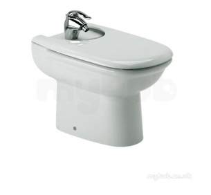 Roca Sanitaryware and Accessories -  Roca Giralda Floor Standing One Tap Hole Bidet White