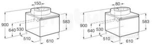 Roca Furniture and Vanity Basins -  Roca H And H 610 X 510 Base Unit Single Draw G/gry