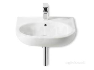 Roca Sanitaryware -  Roca Meridian-n 550mm One Tap Hole W/h Basin White