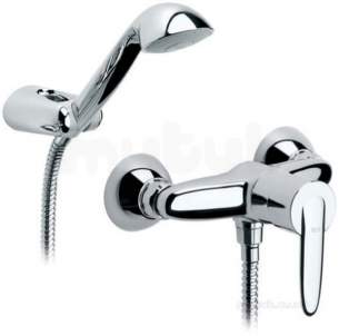 Roca Brassware -  Roca Vectra Wall Mtd Shower Mixer Cp
