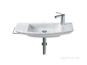 Roca Sanitaryware -  Roca Mohave 750 X 430mm No Tap Holes Basin White