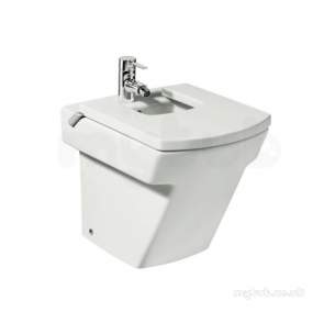 Roca Sanitaryware -  Roca Hall Floor Standing One Tap Hole Bidet White