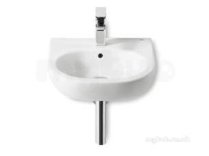 Roca Sanitaryware -  Roca Meridian-n 450 X 420mm One Tap Hole W/h Basin White