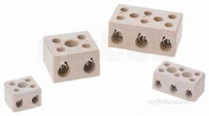 Rs Components -  Rs 703-3846 Ceramic T Block 2 Way 10a