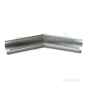 Lindab Rainwater -  H/r Int Gutter Angle 190mm 135o Galv