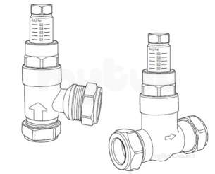 Rwc Sealed System Equipment -  Rwc 22mm Strt Differential Bypass Vve