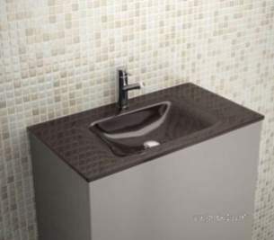 Salgar Showroom Furniture -  Salgar 14607 Iberia Black Glass Basin