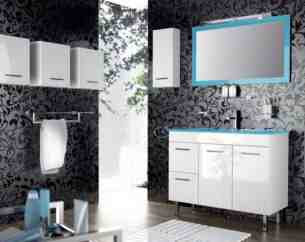 Salgar Showroom Furniture -  Salgar 14832 Iberia Blue Mirror 1000x600